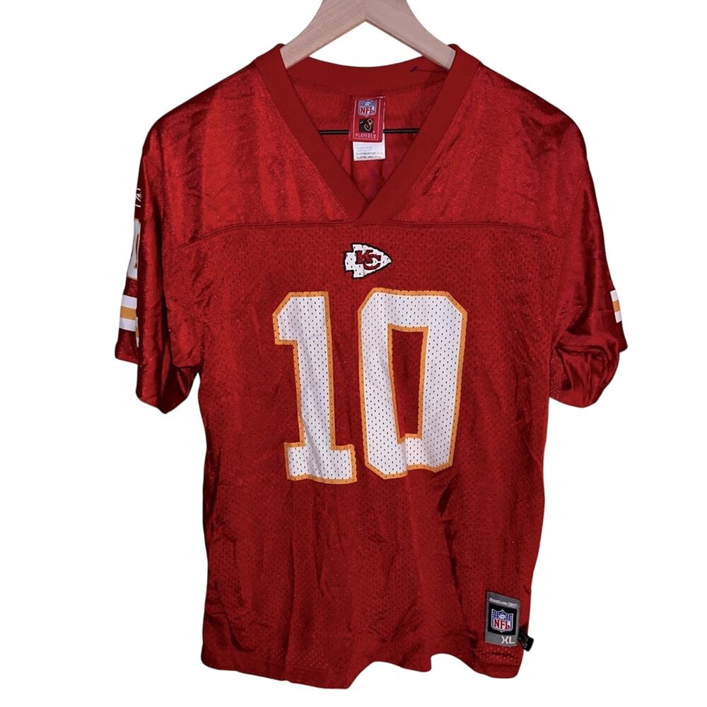 NFL KC CHIEFS Green mesh jersey XL